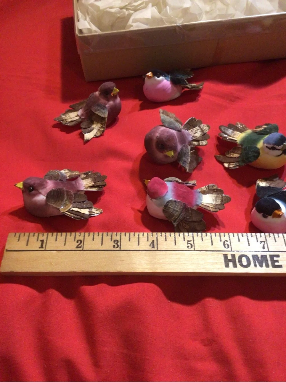 Lot of 17 Birds Lightweight for Decor/Crafts